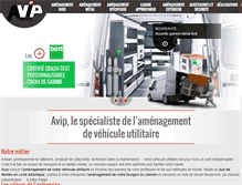 Tablet Screenshot of contact-avip.fr